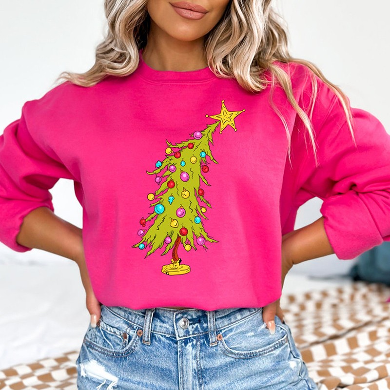 Christmas Tree Trendy Sweatshirt Holidays Gifts