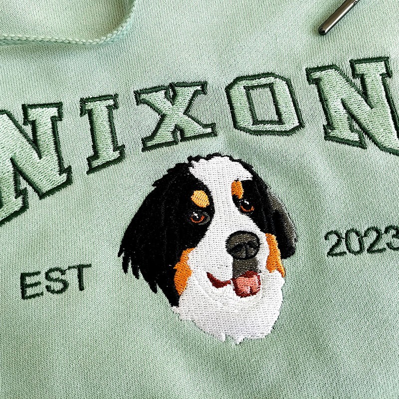 Personalized Pet Face Sweatshirt from Your Photo